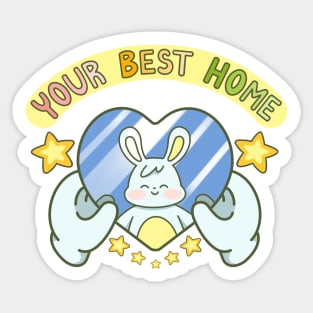 Your Best Home Sticker